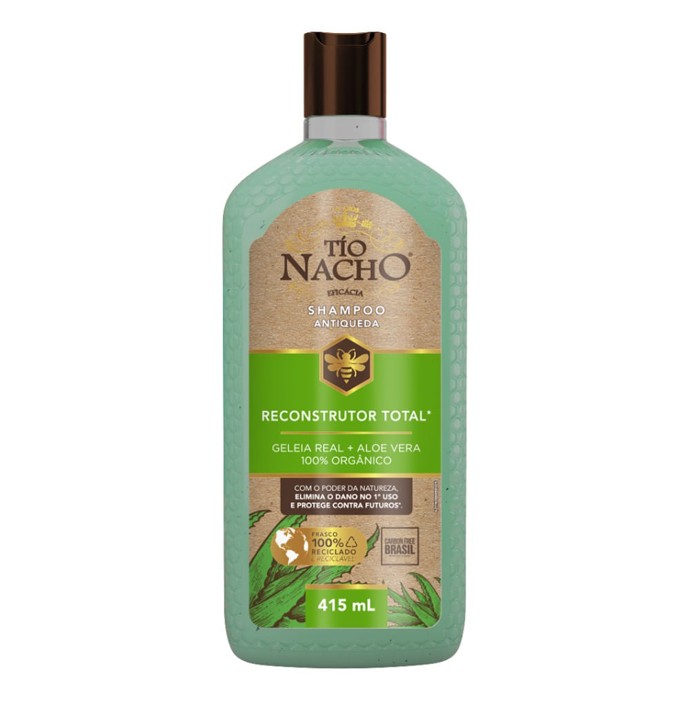 Shampoo Tío Nacho Reconstrutor Total 415ml