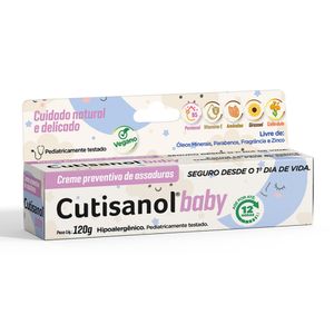 Creme Preventivo de Assaduras Cutisanol Baby 120g