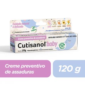 Creme Preventivo de Assaduras Cutisanol Baby 120g