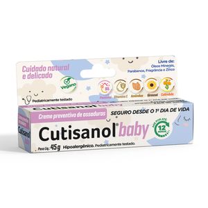 Creme Preventivo de Assaduras Cutisanol Baby 45g