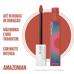 Batom Líquido Maybelline Superstay Matte Ink Founder Music Collection 5ml