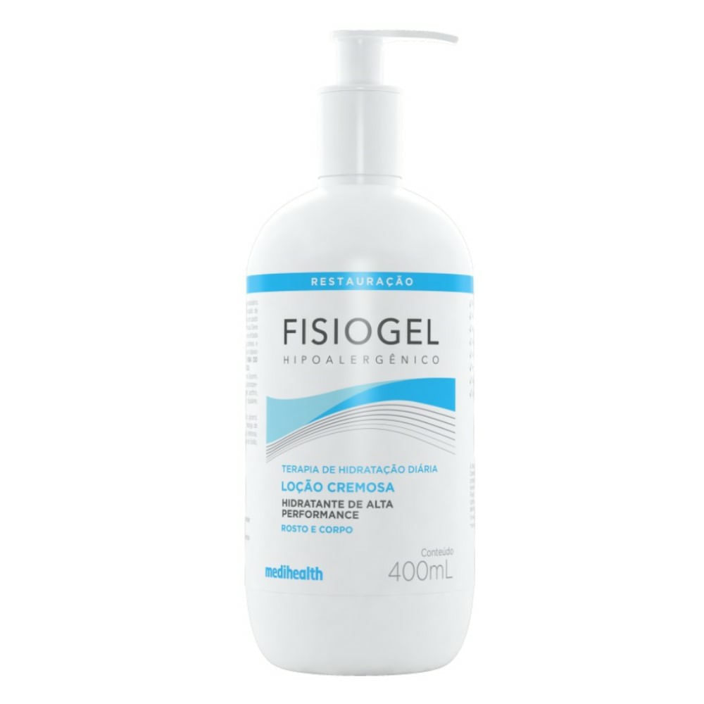 Hidratante Corporal Diário Fisiogel Loção Cremosa 400ml