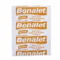 Pastilhas Para Garganta Benalet Sabor Mel Limão 4 Pastilhas