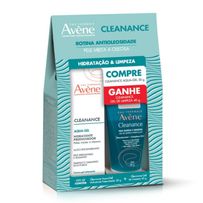 Kit Avène Cleanance Gel de Limpeza 40g + Hidratante Preenchedor Aqua-Gel 30g
