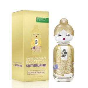 Perfume Golden Vanilla Feminino Benetton Sisterland Eau de Parfum 80ml