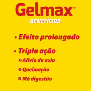 Gelmax Ems Papaya&Cassis Antiácido 24 Comprimidos Mastigáveis