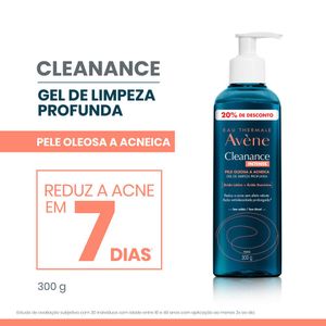 Gel de Limpeza Profunda Avène Cleanance Intense 20% de Desconto 300g
