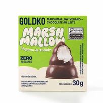 Marshmallow Goldko Chocolate Vegano Zero Açúcares 30g