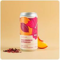 Chá Brazô Hibisco e Pêssego com Gás 269ml