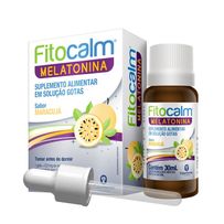 Suplemento Alimentar Catarinense Fitocalm Melatonina Maracujá 30ml
