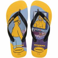 Sandália Havaianas Simpsons Amarelo Pop 41/42