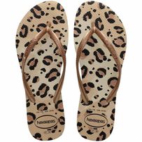 Sandália Havaianas Slim Animals Bege 37/38