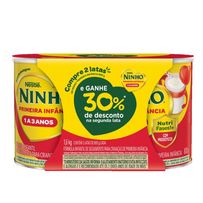 Fórmula Infantil Ninho Fases 1+ 2 Unidades de 800g Cada