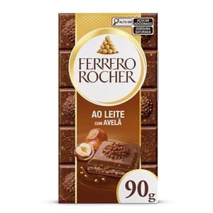 Chocolate Ferrero Rocher ao Leite com Avelã 90g