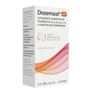 Suplemento Alimentar Marjan Dozemast NP 30 Comprimidos