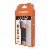 Cotoveleira Dunya Esporte Preto G 1 Unidade