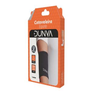 Cotoveleira Dunya Esporte Preto G 1 Unidade