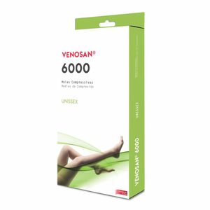 Meia Compressão Venosan V6000 AGH 20-30 Aberto Bege
