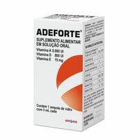 Suplemento Alimentar Adeforte Solução Oral 3ml