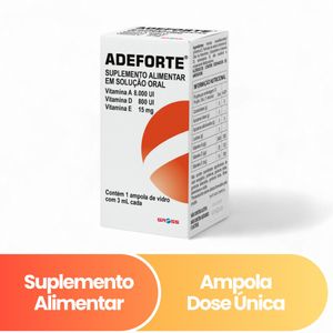 Suplemento Alimentar Adeforte Solução Oral 3ml