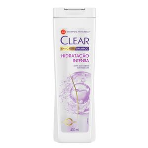 Shampoo Clear Anticaspa Hidratação Intensa Women 400ml