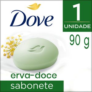 Sabonete Em Barra Dove Erva Doce E Camomila 90g