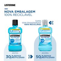 Antisséptico Bucal Listerine Refrescância Suave Sem Álcool 500ml