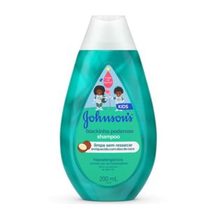 Shampoo Infantil Johnsons Blackinho Poderoso 200ml