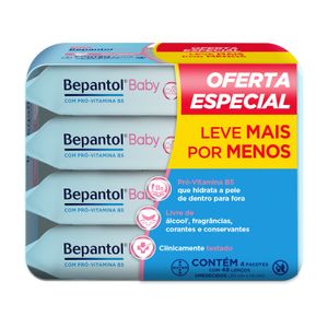 Lenço Umedecidos Bepantol Baby 192 Unidades