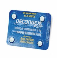 Decongex Plus Aché 4 Comprimidos Revestidos