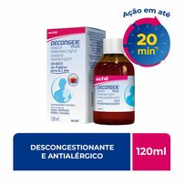 Decongex Plus Aché Xarope 120ml