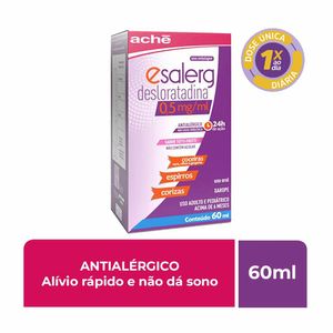 Esalerg 0,5mg/ml Aché Xarope 60ml