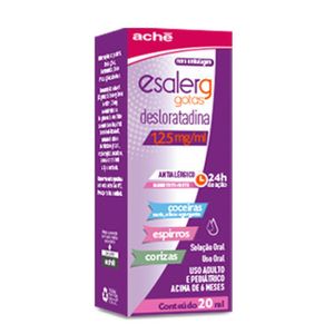 Esalerg 1,25mg/ml Aché Solução Gotas 20ml
