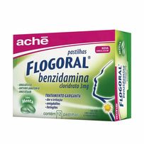Flogoral Menta Aché 12 Pastilhas