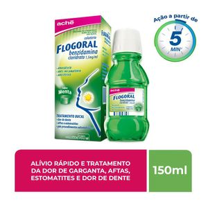 Flogoral Colutório Menta 150ml