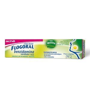 Creme Dental Flogoral Aché 70g