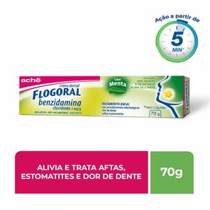 Creme Dental Flogoral Aché 70g