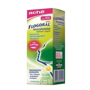 Flogoral Spray Cereja Aché 30ml Spray