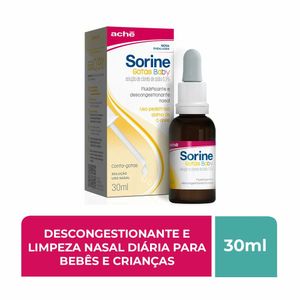 Sorine Gotas Baby Aché Solução Gotas 30ml
