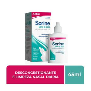 Sorine Nebulizador Aché Solução Spray 45ml