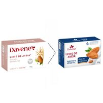 Sabonete Leite De Aveia Hidratante óleo De Amêndoas Davene 90g