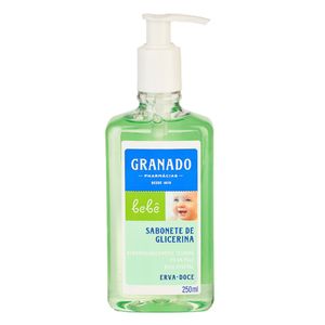 Sabonete Líquido De Glicerina Granado Bebê Erva Doce 250ml