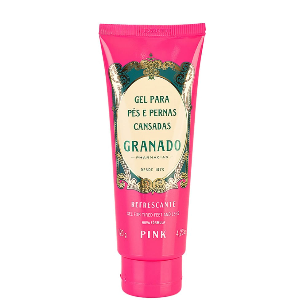 Gel Para Pernas E Pés Cansadas Granado Pink 120g