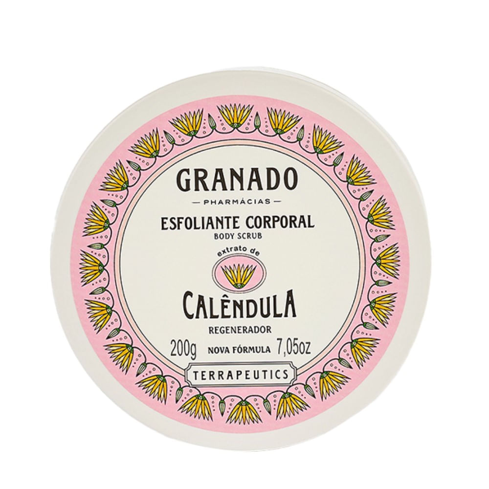 Esfoliante Corporal Granado Terrapeutics Calêndula Regenerador 200g