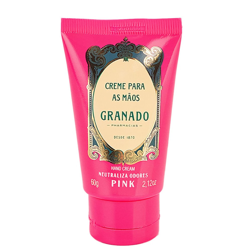 Creme Para As Mãos Granado Pink 60g