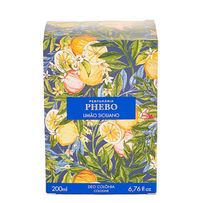 Deo Colônia Phebo Mediterrâneo Limão Siciliano 200ml