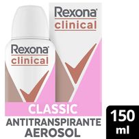 Desodorante Antitranspirante Rexona Clinical Feminino Classic 150ml