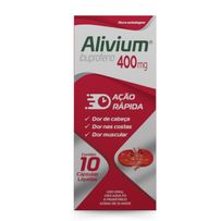 Alivium 400mg 10 Cápsulas Líquidas