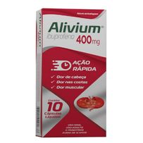 Alivium 400mg 10 Cápsulas Líquidas