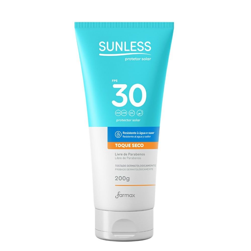 Protetor Solar Sunless Toque Seco FPS30 200g